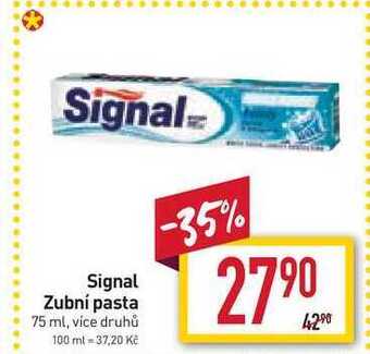 Billa Signal zubní pasta 75 ml nabídka