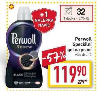 Billa Perwoll speciální gel na praní 32 dávek nabídka