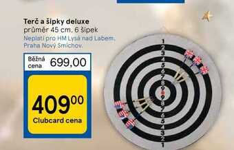 Tesco Terč a šipky deluxe nabídka