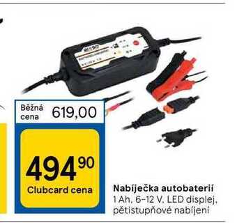 Tesco Nabíječka autobaterii nabídka