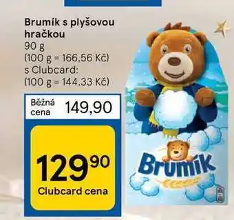 Tesco Brumík s plyšovou hračkou 90 g nabídka