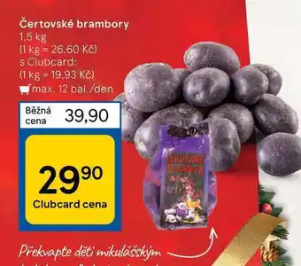 Tesco Čertovské brambory 1,5 kg nabídka