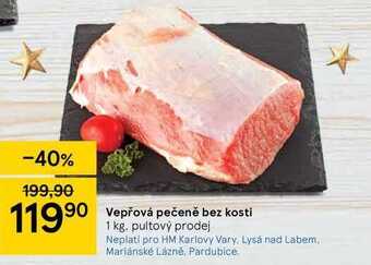 Tesco Vepřová pečeně bez kosti 1 kg nabídka