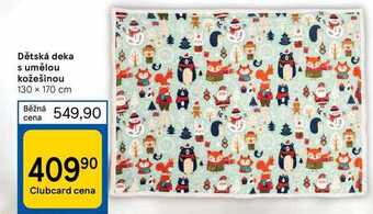 Tesco Dětská deka s umělou kožešinou nabídka