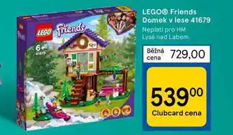 Tesco Lego® friends domek v lese nabídka