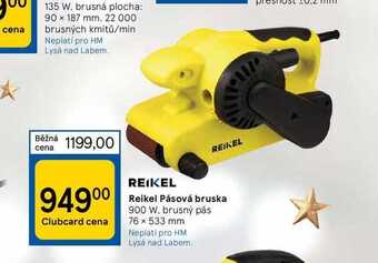 Tesco Reikel pásová bruska nabídka