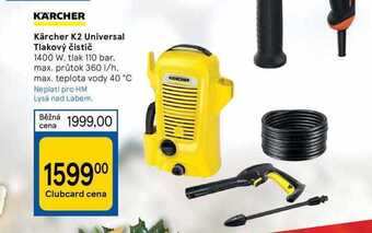 Tesco Kärcher k2 universal tlakový čistič nabídka