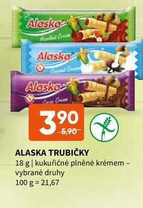 Terno Alaska trubičky 18 g nabídka