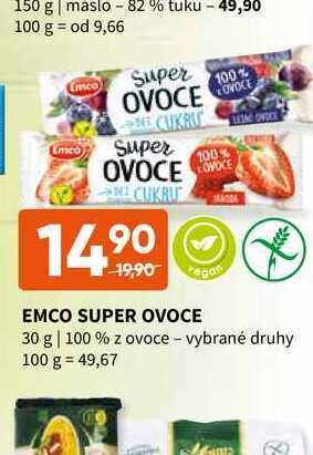 Terno Emco super ovoce 30 g nabídka