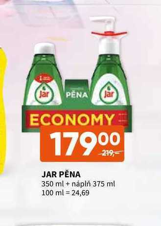 Terno Jar pěna 350 ml + náplň 375 ml nabídka