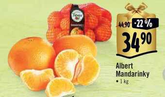 Albert Albert mandarinky • 1 kg nabídka