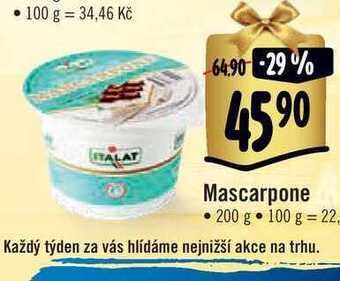 Albert Mascarpone 200 g nabídka