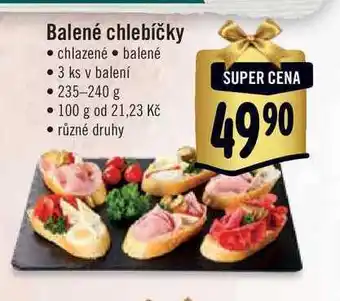Albert Balené chlebíčky 3 kjs nabídka