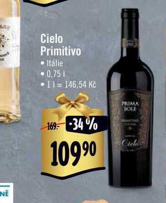 Albert Cielo primitivo 0,75 l nabídka