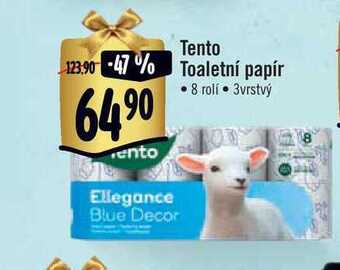 Albert Tento toaletní papír • 8 rolí • 3vrstvý nabídka
