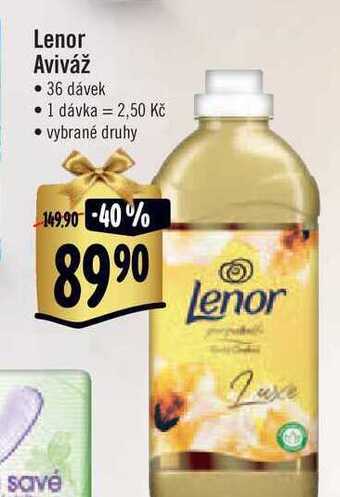 Albert Lenor aviváž 36 dávek nabídka