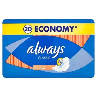Penny Market Always classic hygienické vložky (18-20 ks), vybrané druhy nabídka