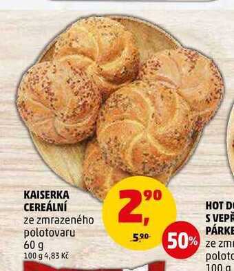 Penny Market Kaiserka cereální, 60 g nabídka