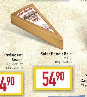Billa Saint benoit brie nabídka
