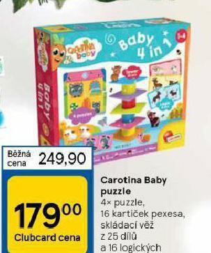 Tesco Carotina baby puzzle nabídka