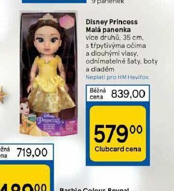 Disney princess malá panenka