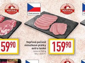 Billa Vepřová pečeně nabídka