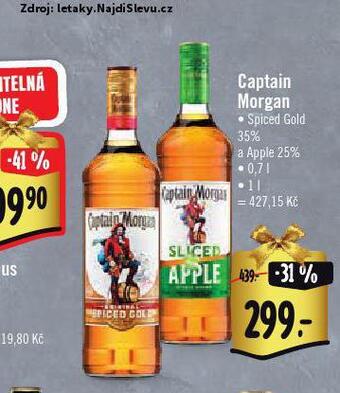 Albert Captain morgan nabídka