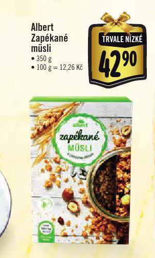Albert Zapékané musli nabídka