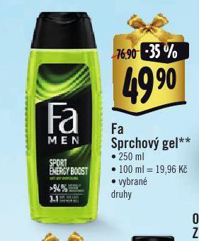Albert Fa sprchový gel nabídka