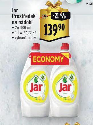Albert Jar prostředek na nádobí nabídka