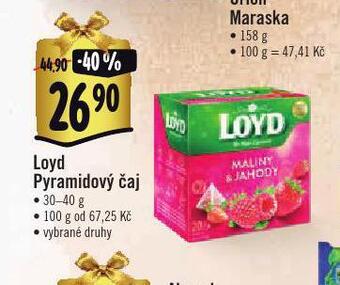 Albert Loyd čaj nabídka