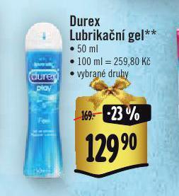 Albert Durex lubrikační gel nabídka