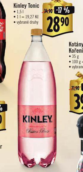 Albert Kinley tonic nabídka
