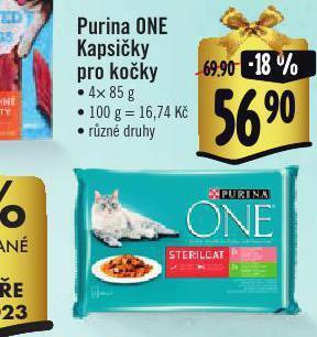 Albert Purina one kapsičky pro kočky nabídka