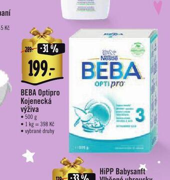 Albert Beba kojenecká výživa nabídka