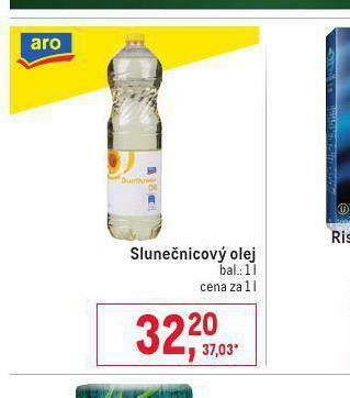 Makro Slunečnicový olej nabídka
