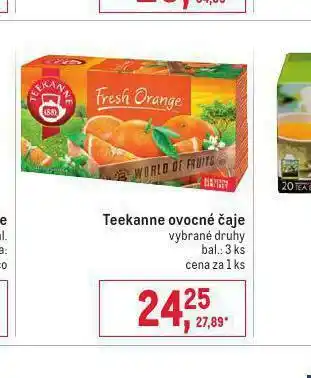 Makro Teekanne ovocný čaj nabídka