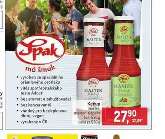Makro Spak kečup nabídka