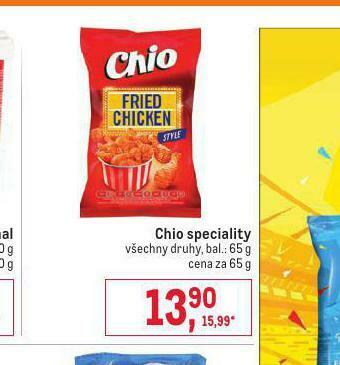 Makro Chio speciality nabídka