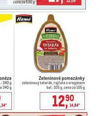 Makro Zeleninové pomazánky nabídka