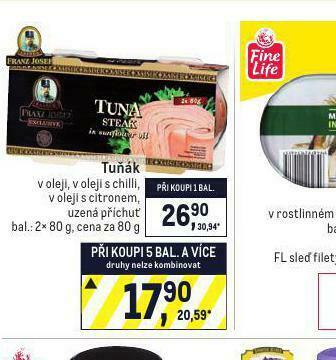 Makro Tuňák nabídka
