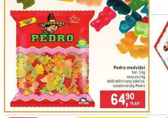 Makro Pedro medvídci nabídka