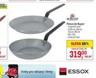 Makro Pánev de bueyr nabídka