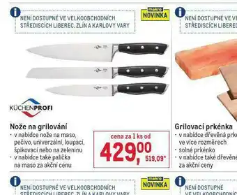 Makro Nože na grilování nabídka