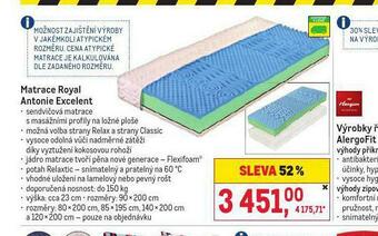 Makro Matrace royal antonie excelent nabídka