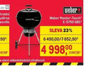Makro Gril weber master-touch nabídka