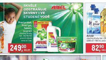 Makro Ariel prací prostředek nabídka