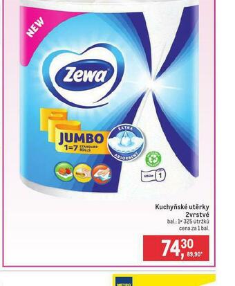 Makro Zewa kuchyňské utěrky nabídka