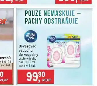 Osvěžovač vzduchu do koupelny