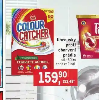 Makro Ubrousky proti obarvení prádla nabídka